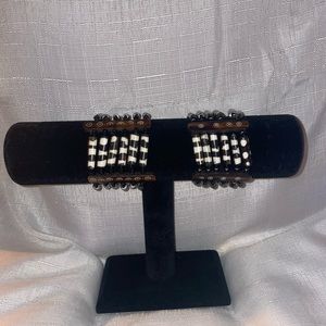 Handcrafted Beaded Cuff Bracelet